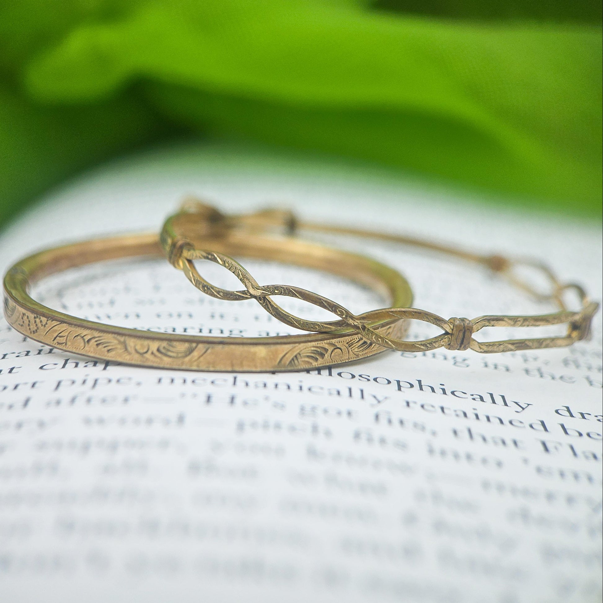 Antique Baby Bracelet Pair | Vintage Keepsake Jewelry Set