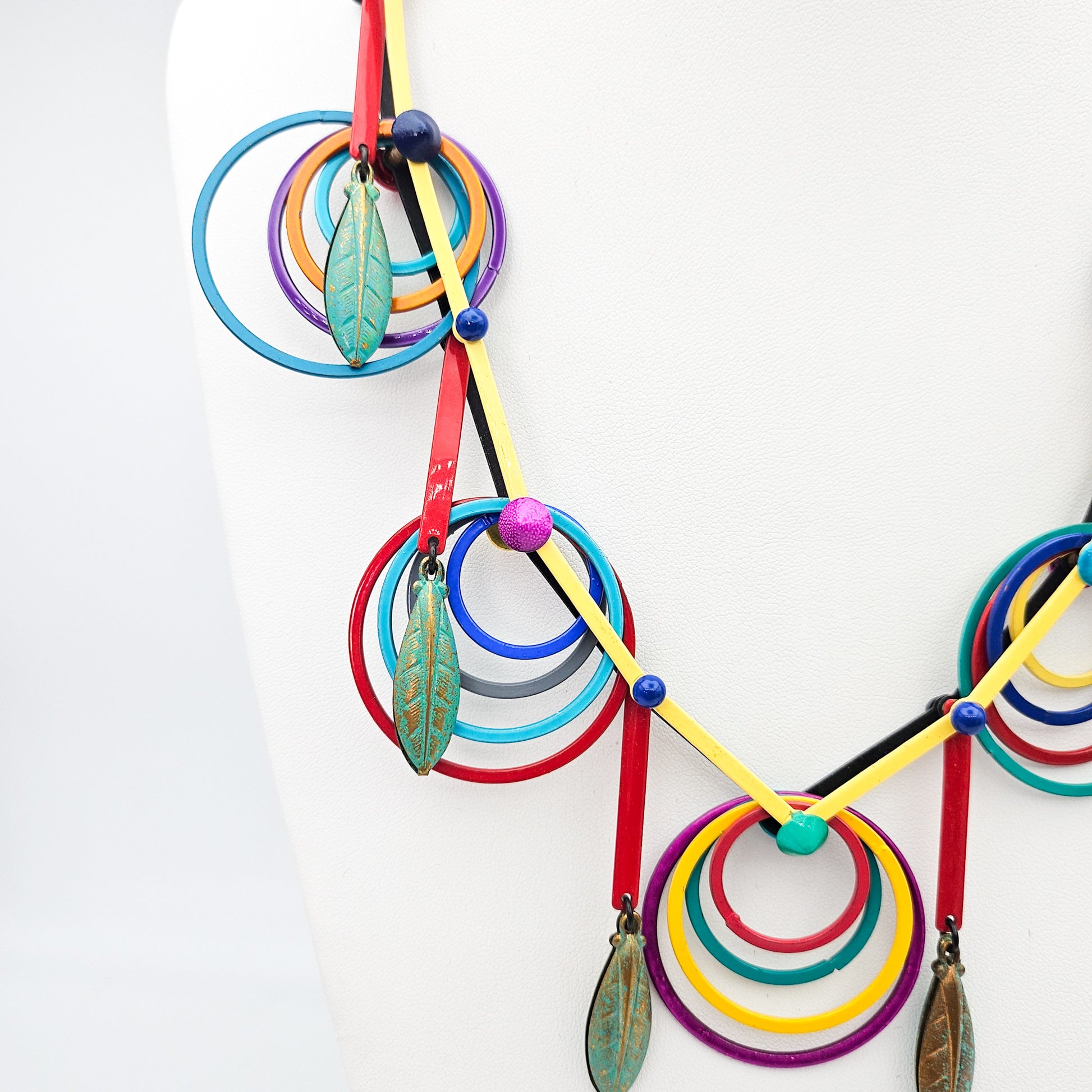 Eve Kaplan Postmodern Necklace - necklace detail