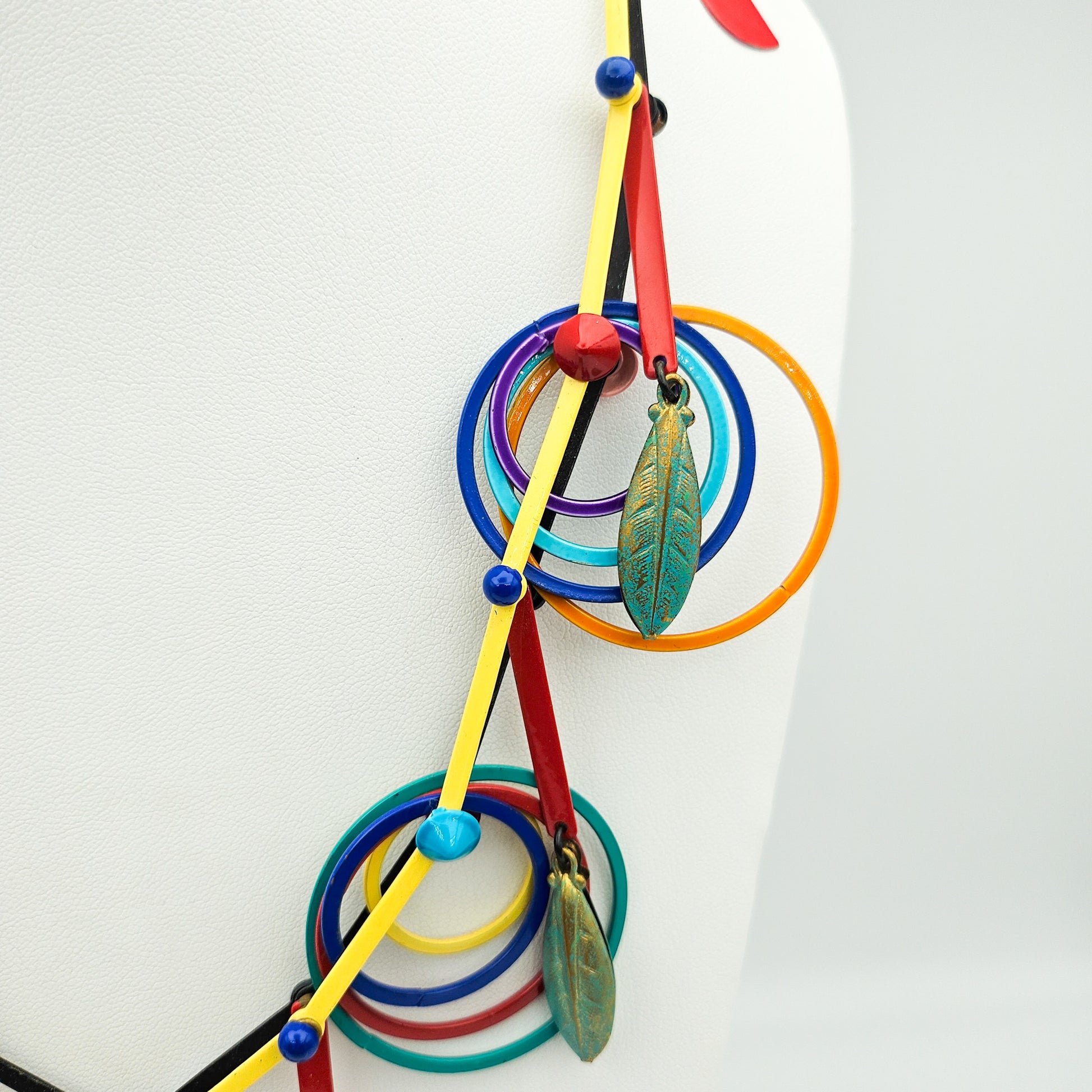 Eve Kaplan Postmodern Necklace - necklace detail