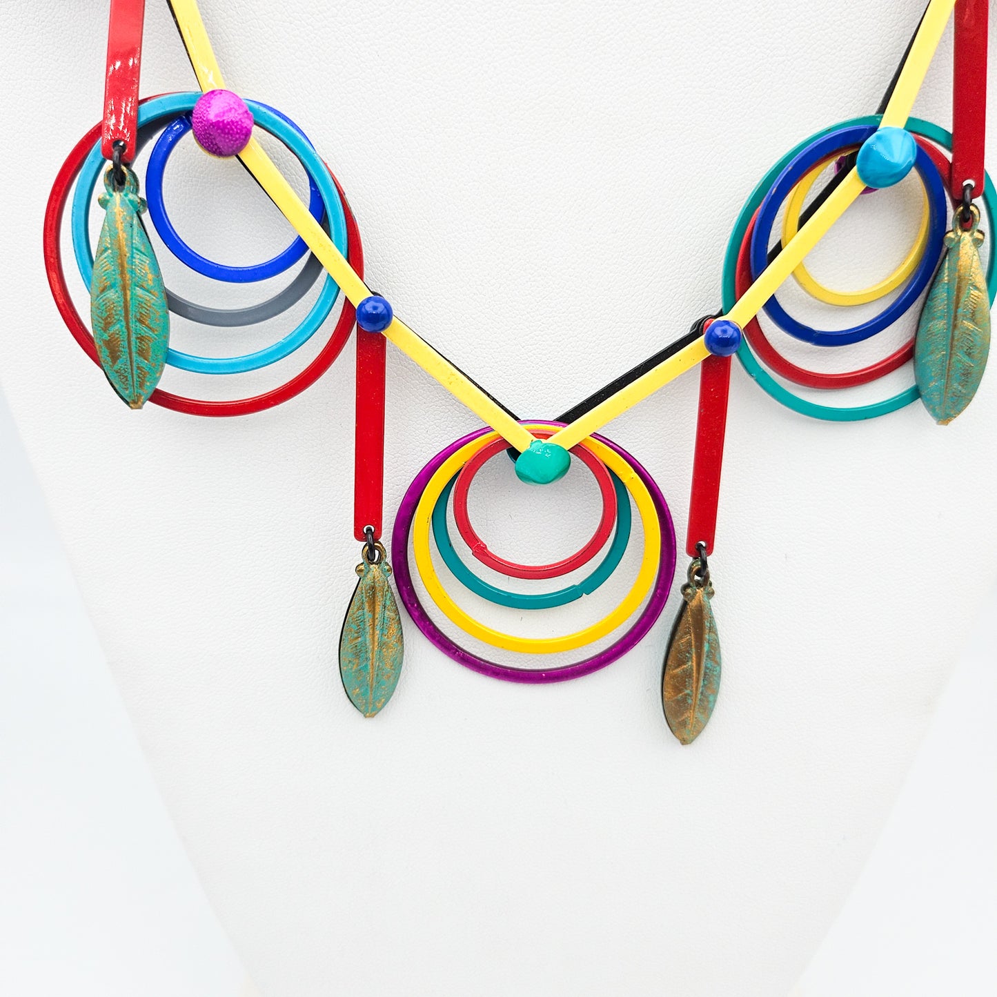 Eve Kaplan Postmodern Necklace - necklace detail