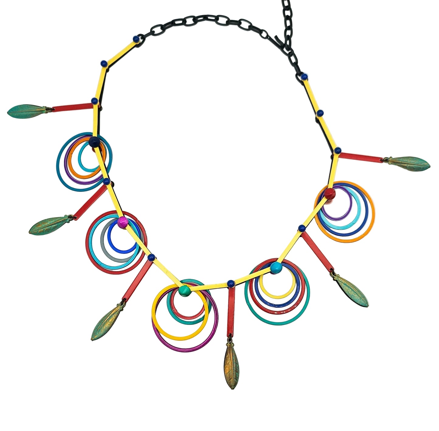 Eve Kaplan Postmodern Necklace - necklace detail
