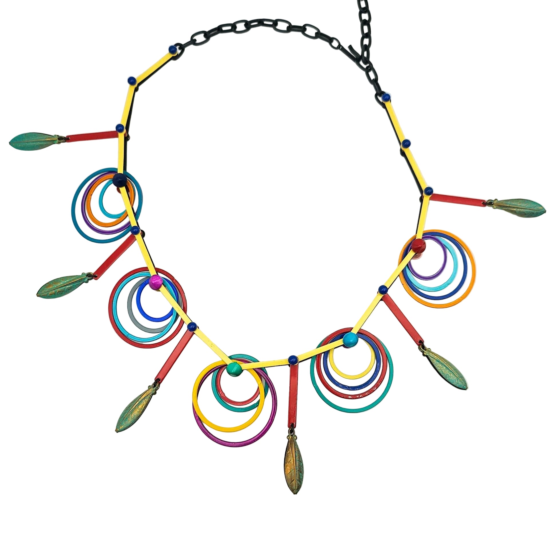 Eve Kaplan Postmodern Necklace - necklace detail