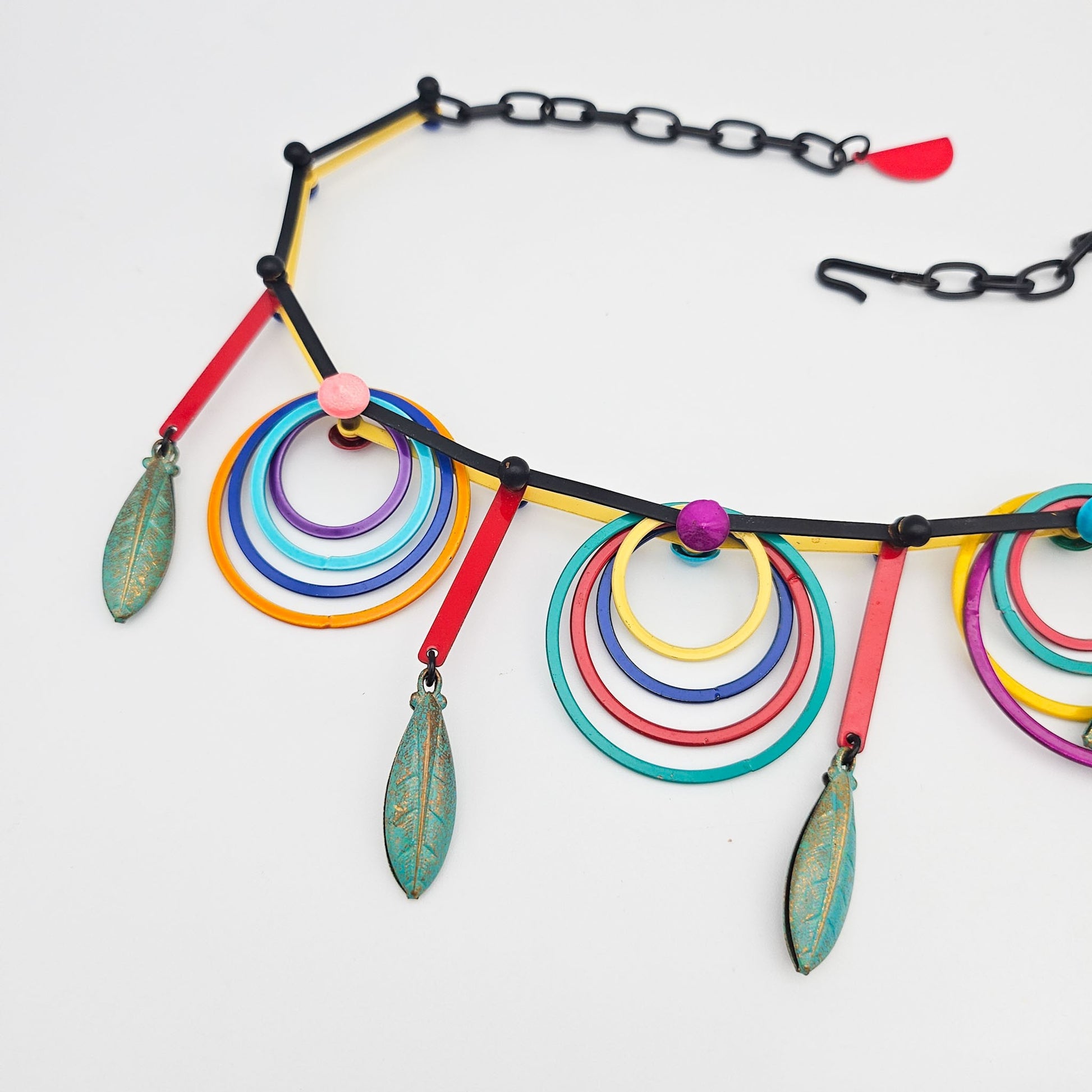 Eve Kaplan Postmodern Necklace - necklace detail