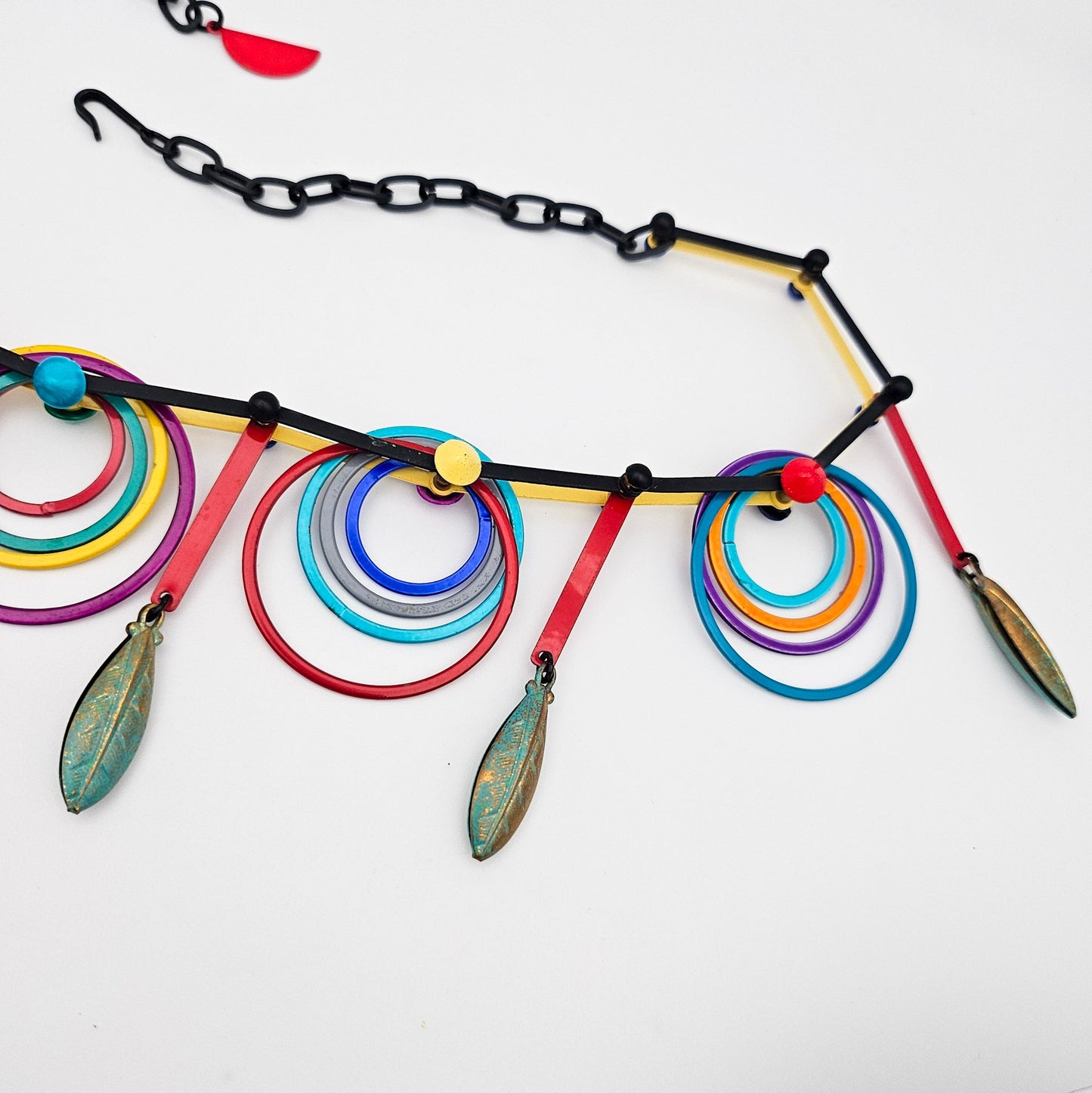 Eve Kaplan Postmodern Necklace - necklace detail