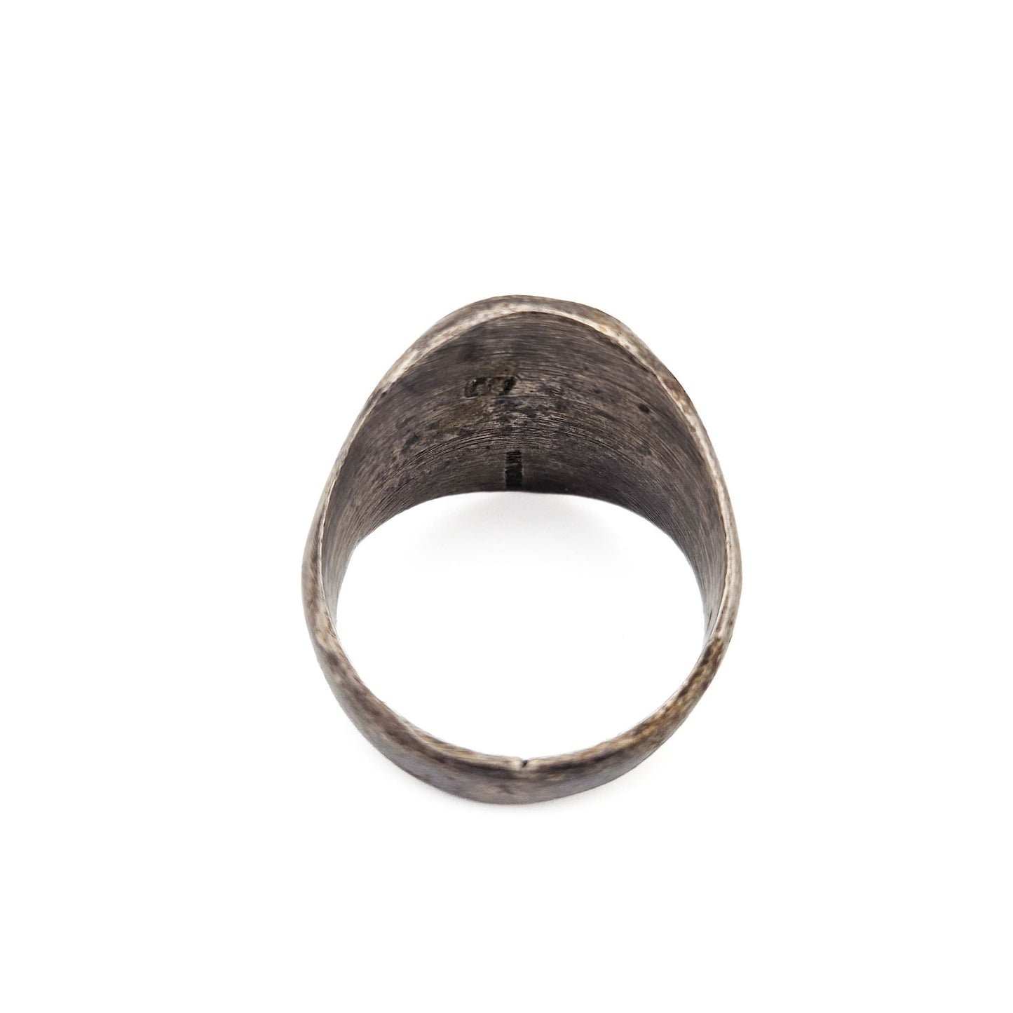 Sterling Silver Bear Signet Ring | Men’s Vintage Southwest Statement Jewelry