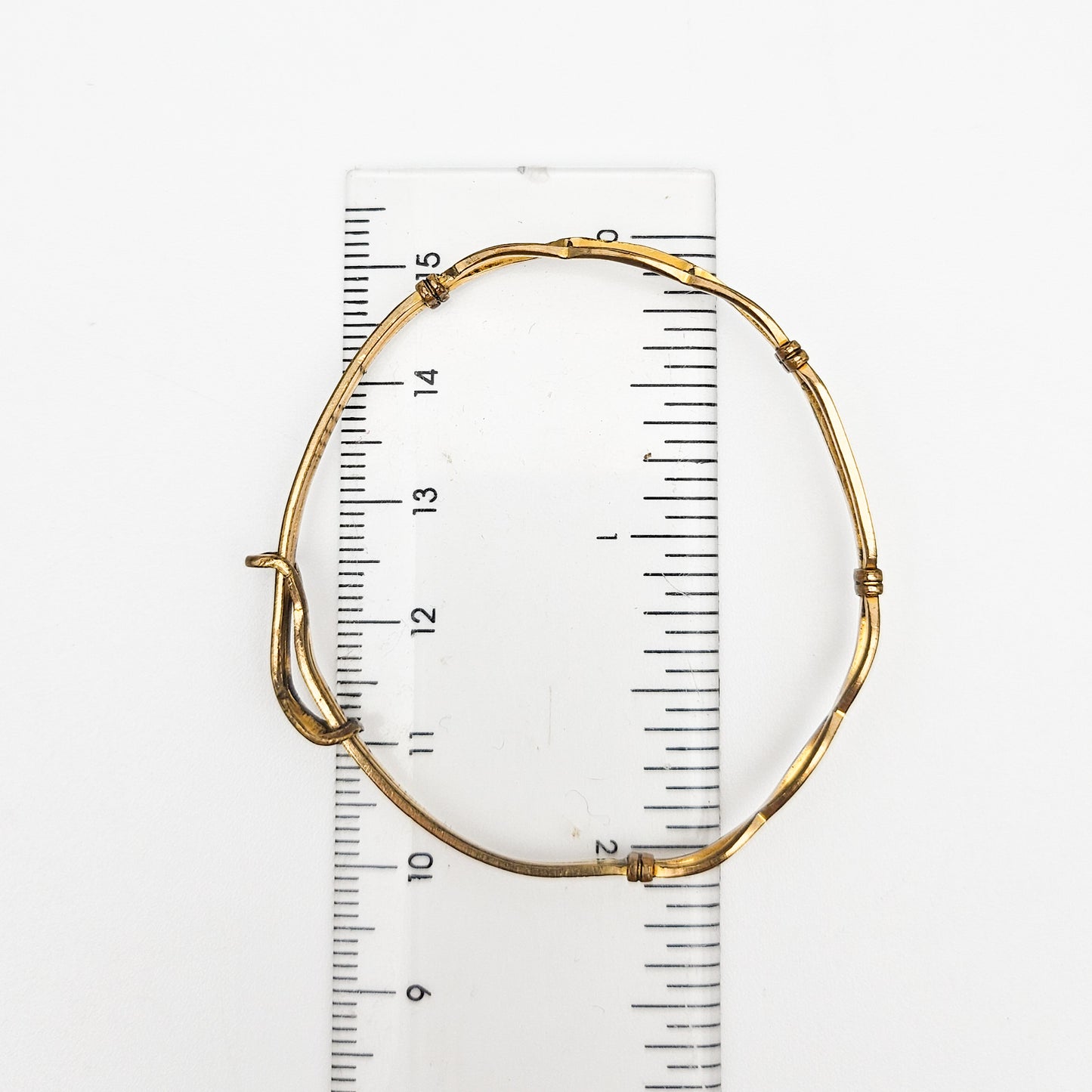 Antique Baby Bracelet Pair | Gold-Filled Keepsake Bangle Set